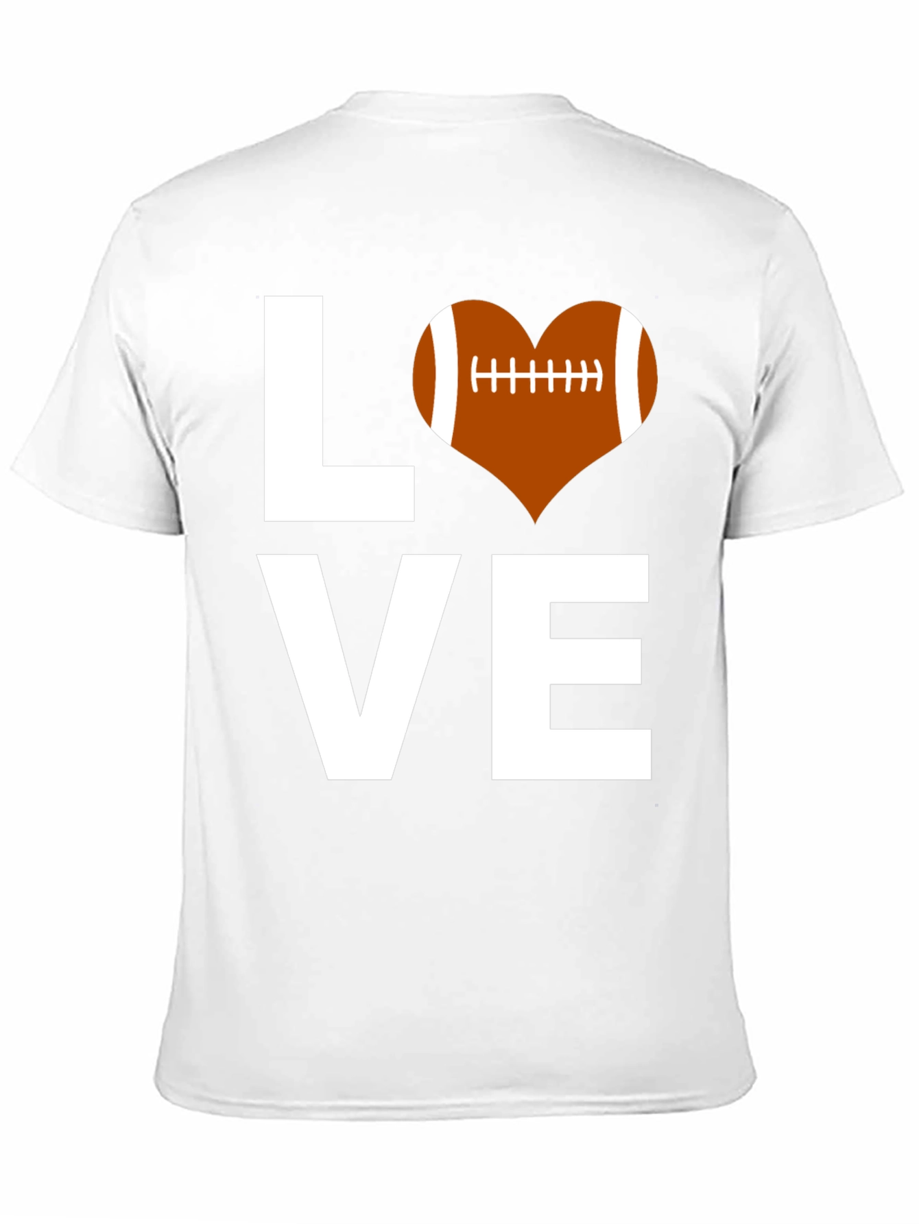 Love Football T-Shirt - Stylish Graphic Tee