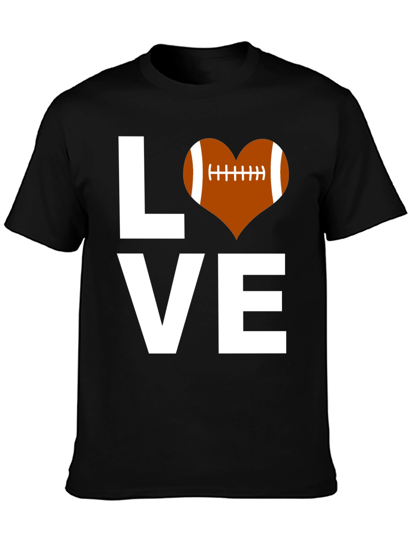 Love Football T-Shirt - Stylish Graphic Tee