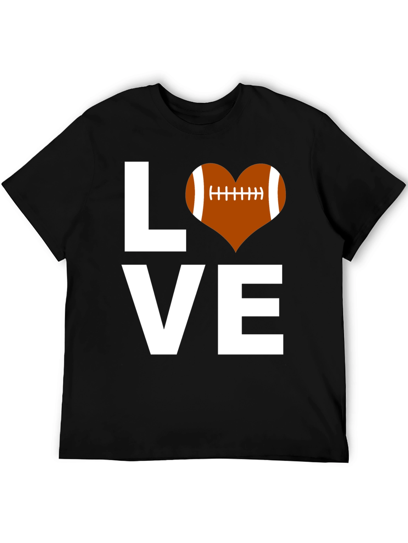 Love Football T-Shirt - Stylish Graphic Tee