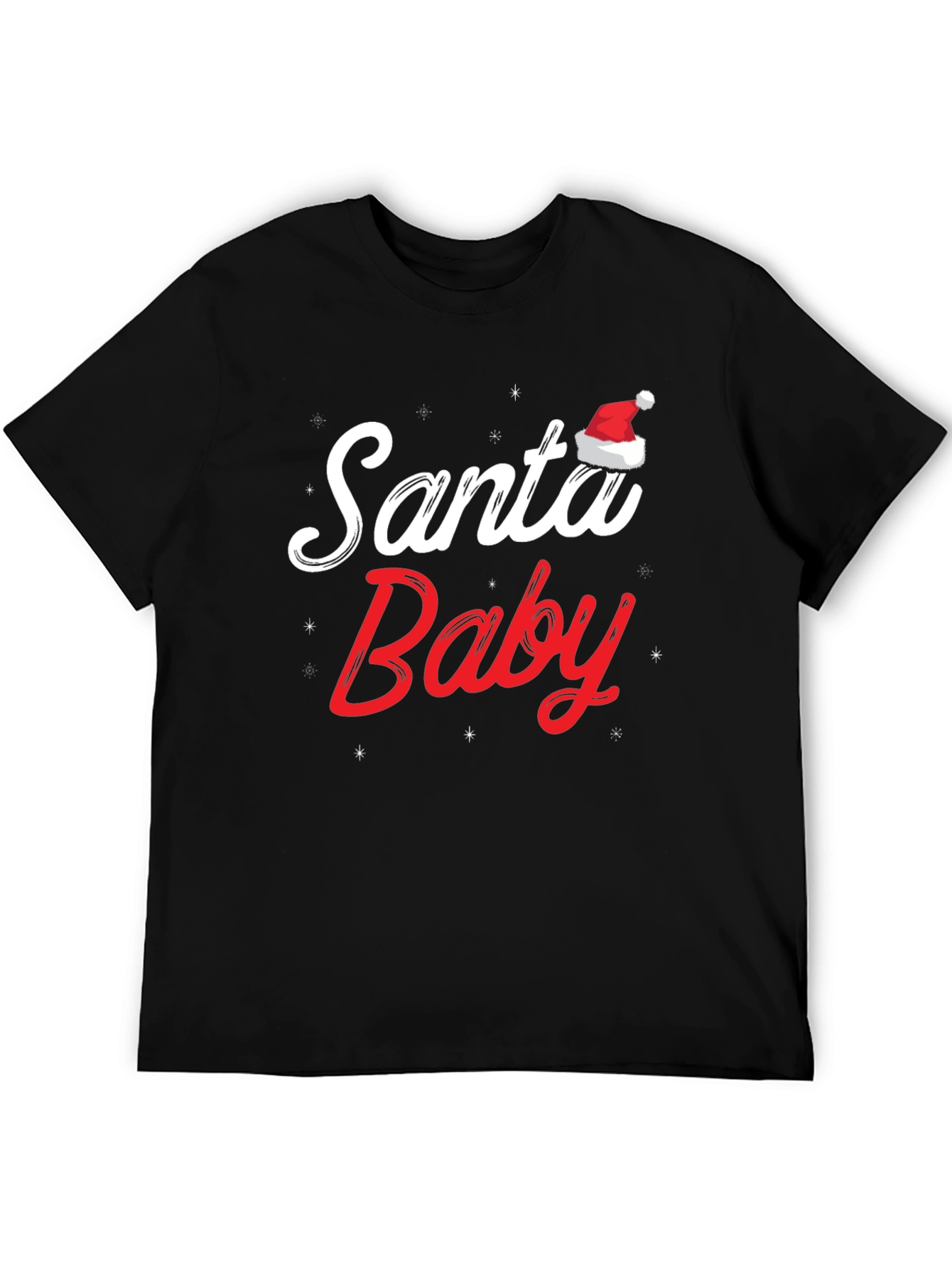 Santa Baby Christmas Graphic T-Shirt