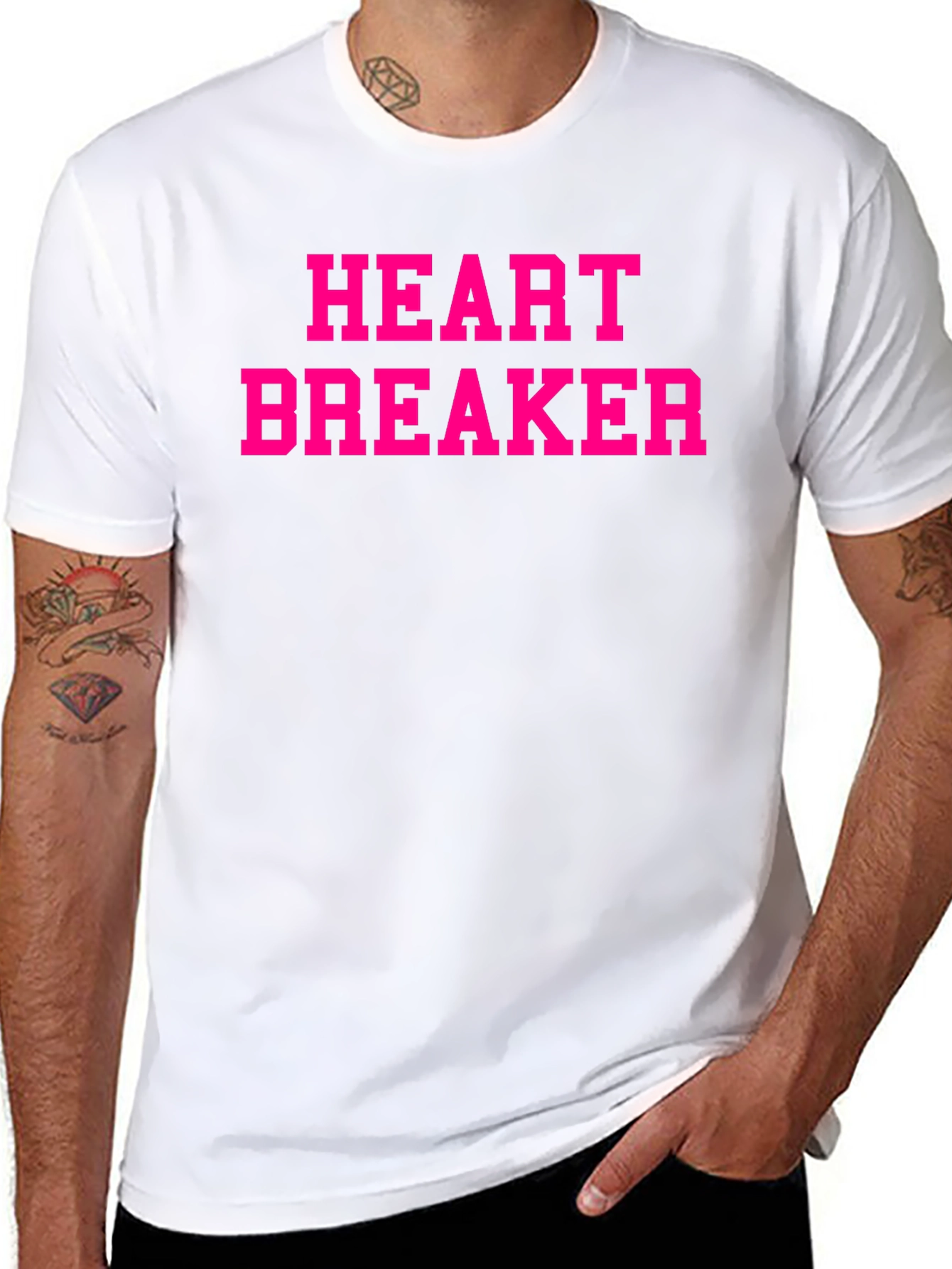 Heartbreaker Graphic Tee - Trendy Casual Style