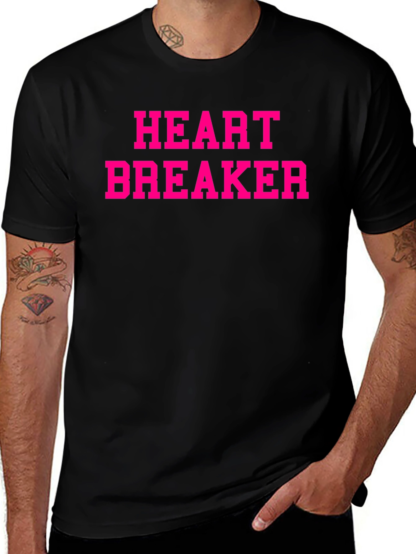 Heartbreaker Graphic Tee - Trendy Casual Style