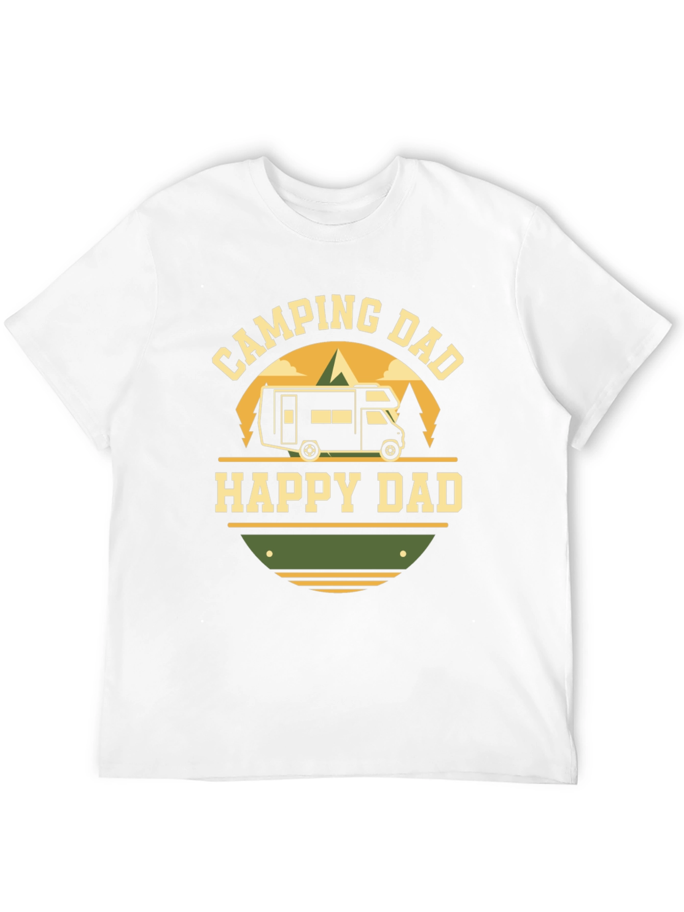 Camping Dad Happy Dad T-Shirt
