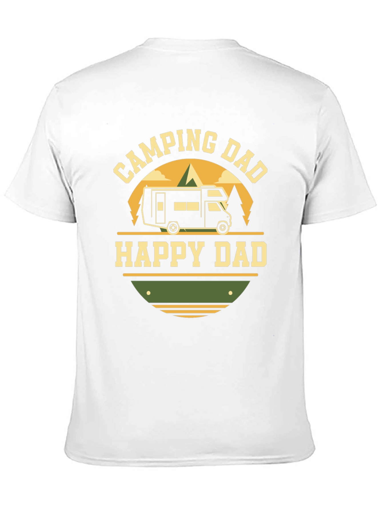 Camping Dad Happy Dad T-Shirt