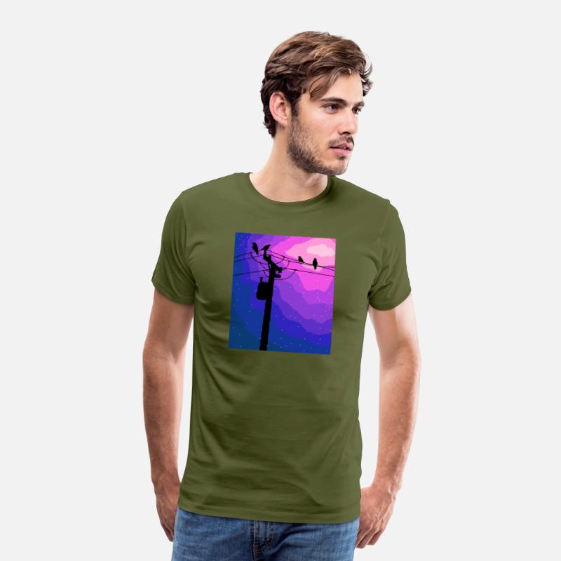 Night Birds Pixel Art