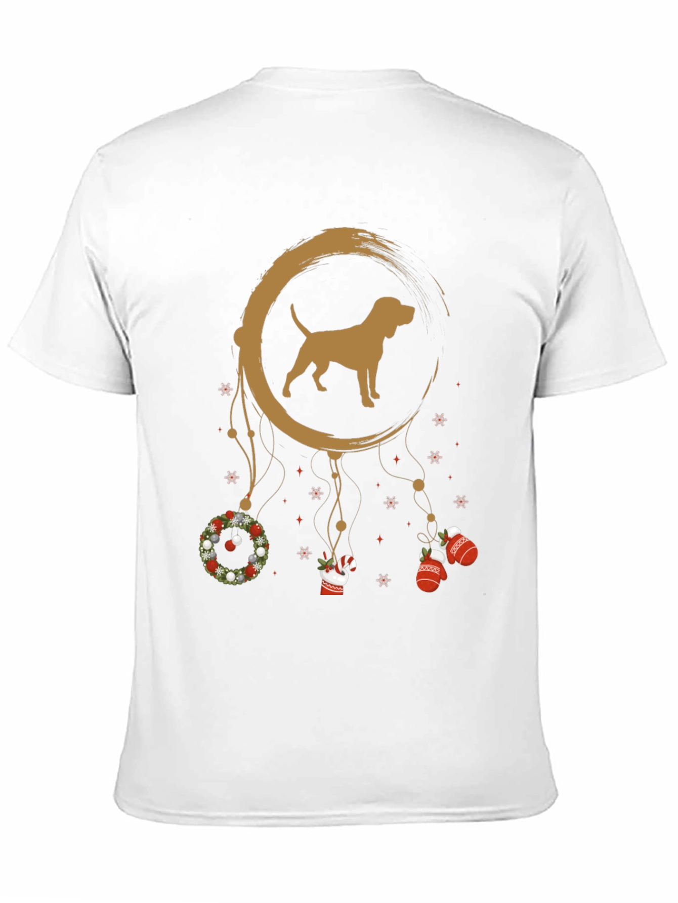 Dog Dreamcatcher Christmas T-Shirt