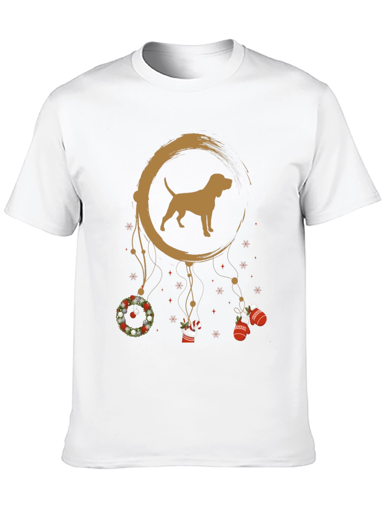 Dog Dreamcatcher Christmas T-Shirt