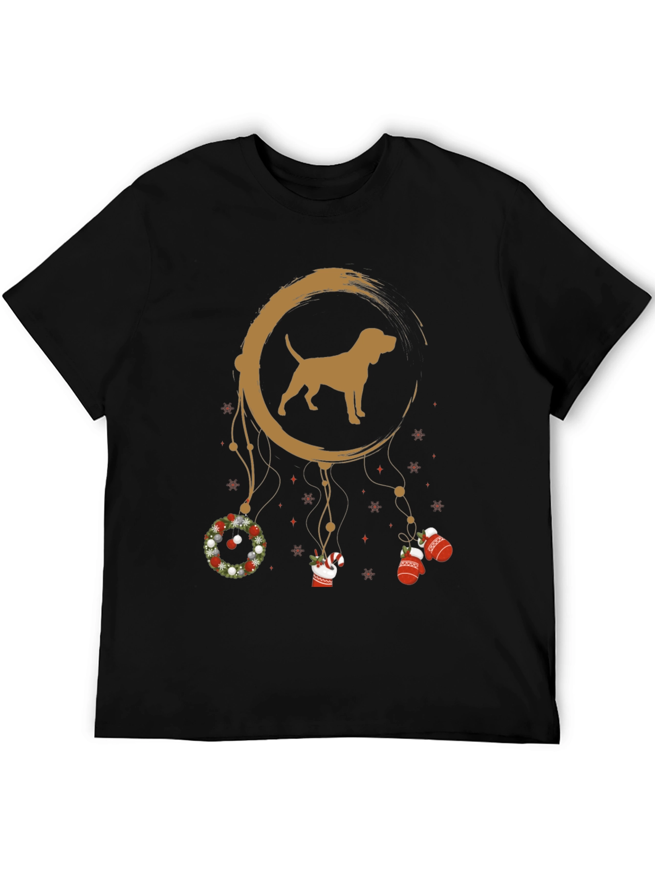 Dog Dreamcatcher Christmas T-Shirt