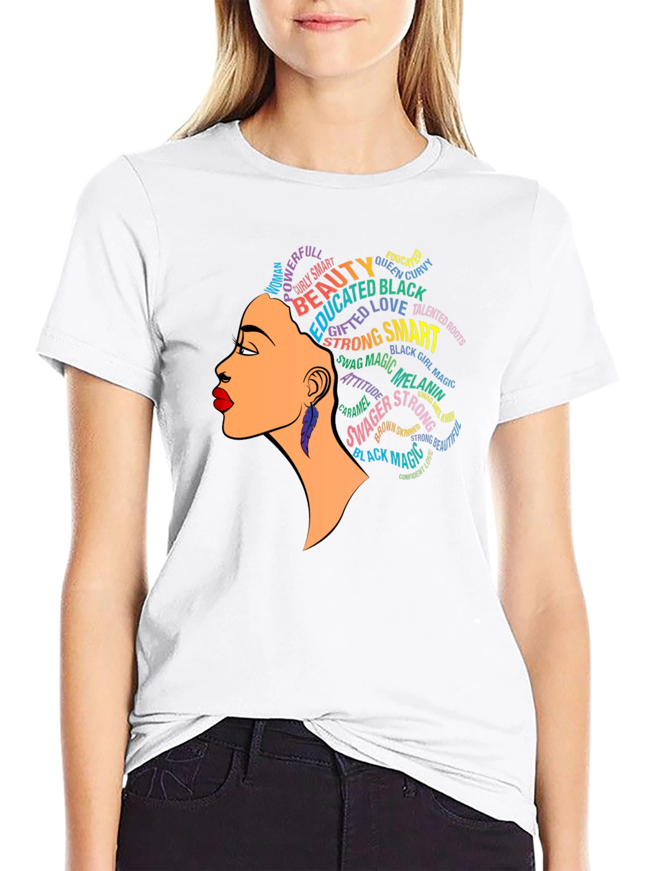 Black Pride Empowerment Graphic T-Shirt