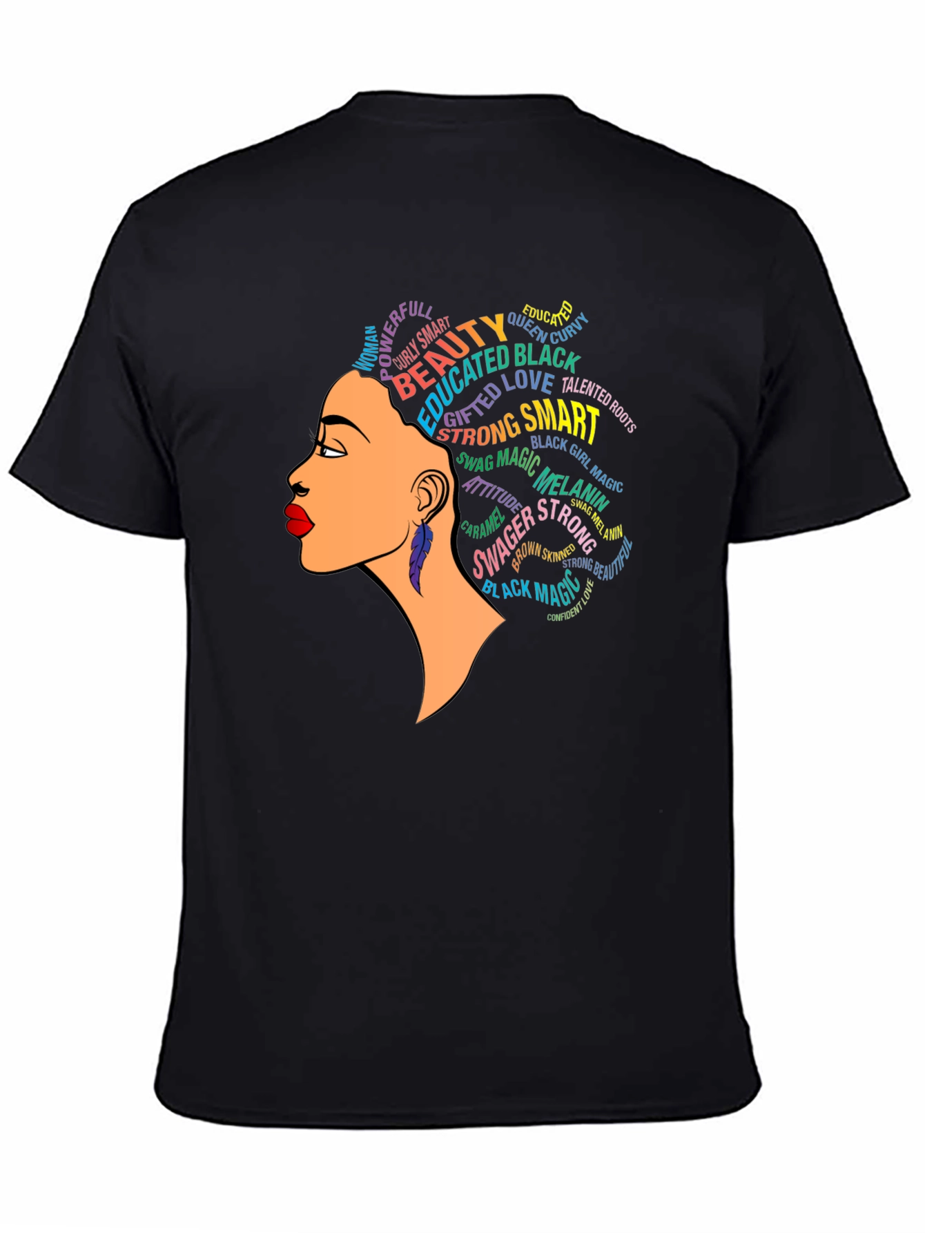 Black Pride Empowerment Graphic T-Shirt