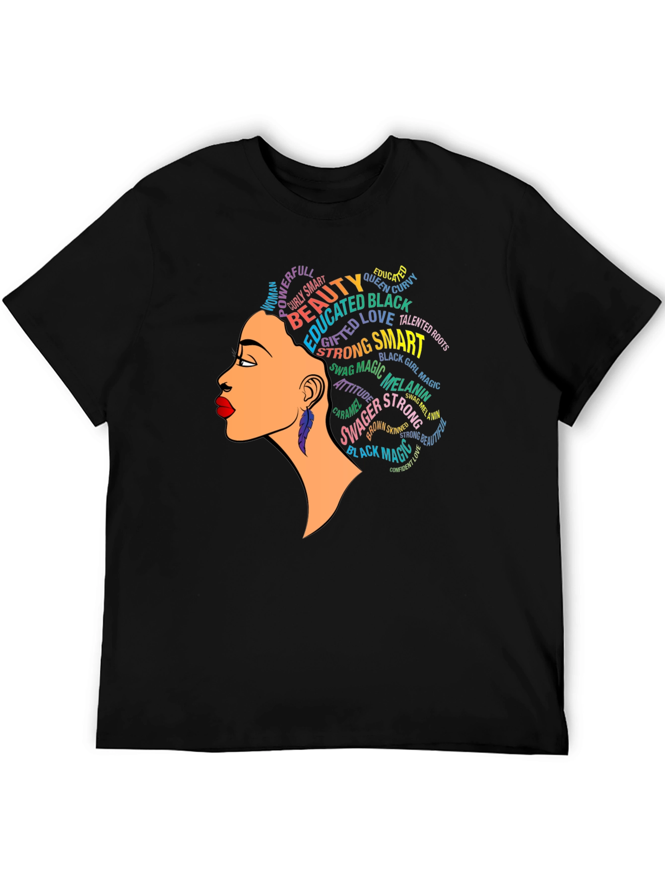 Black Pride Empowerment Graphic T-Shirt