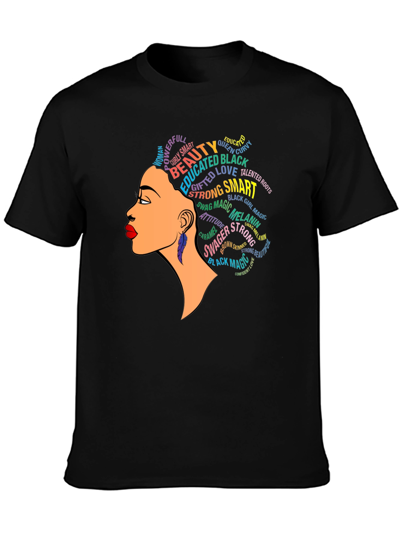 Black Pride Empowerment Graphic T-Shirt