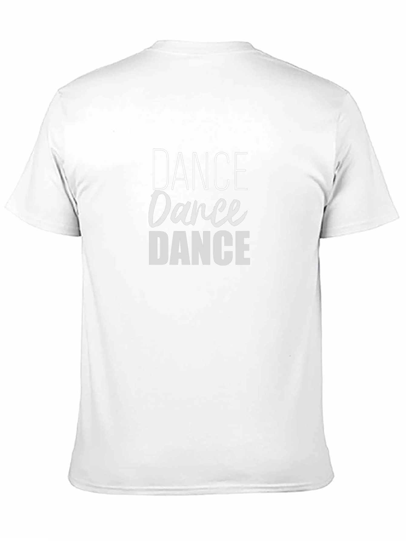 Dance Graphic Tee - Black Cotton T-Shirt