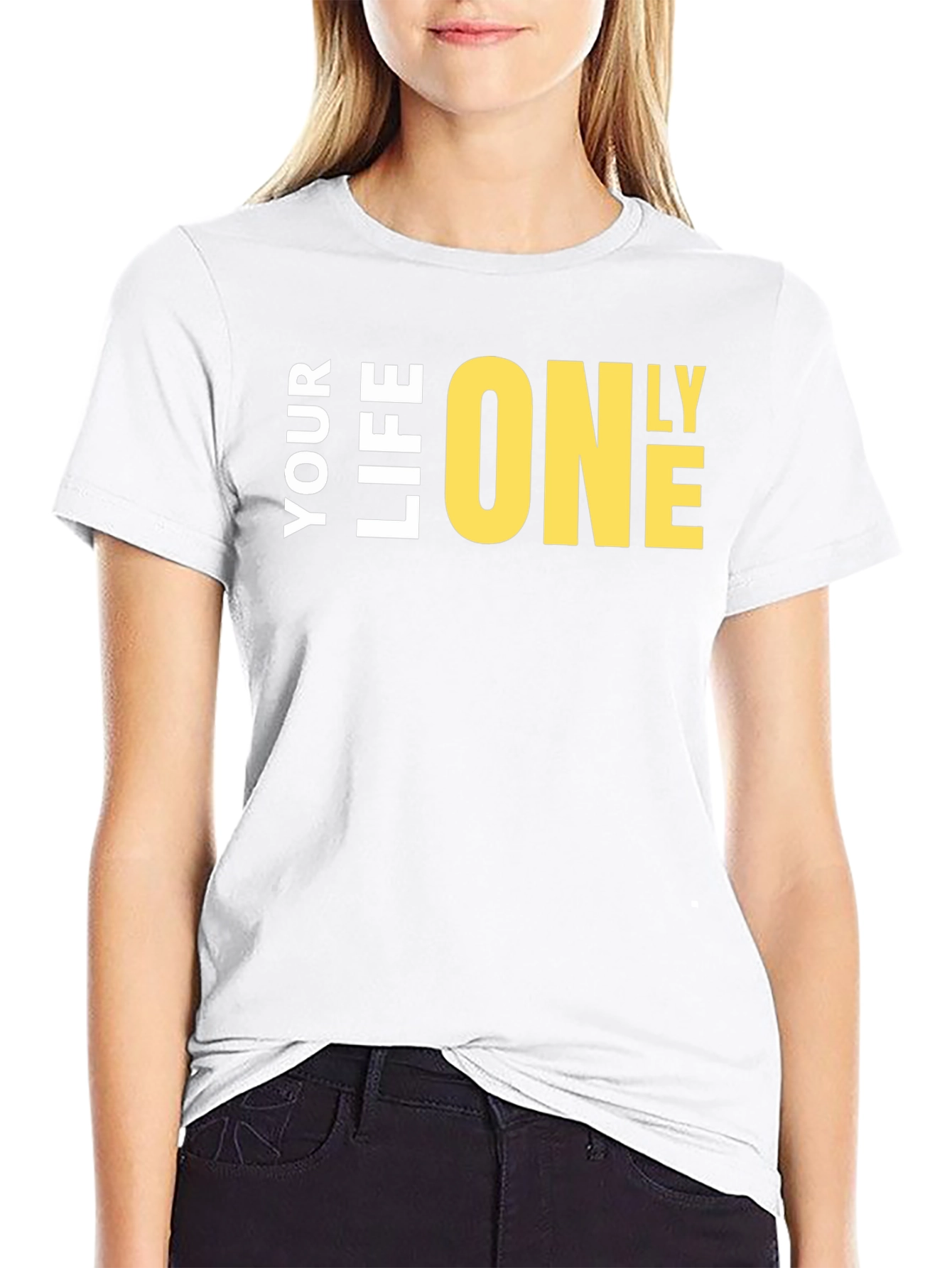 Your Life Only One T-Shirt - Bold Graphic Tee