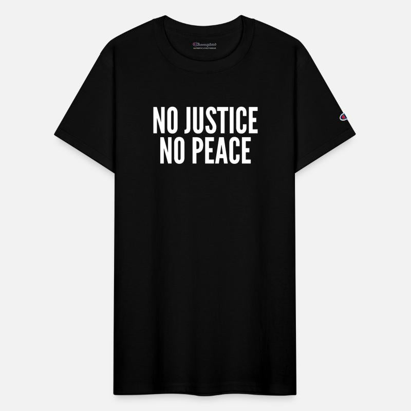 No Justice No Peace blue