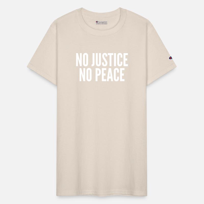 No Justice No Peace blue