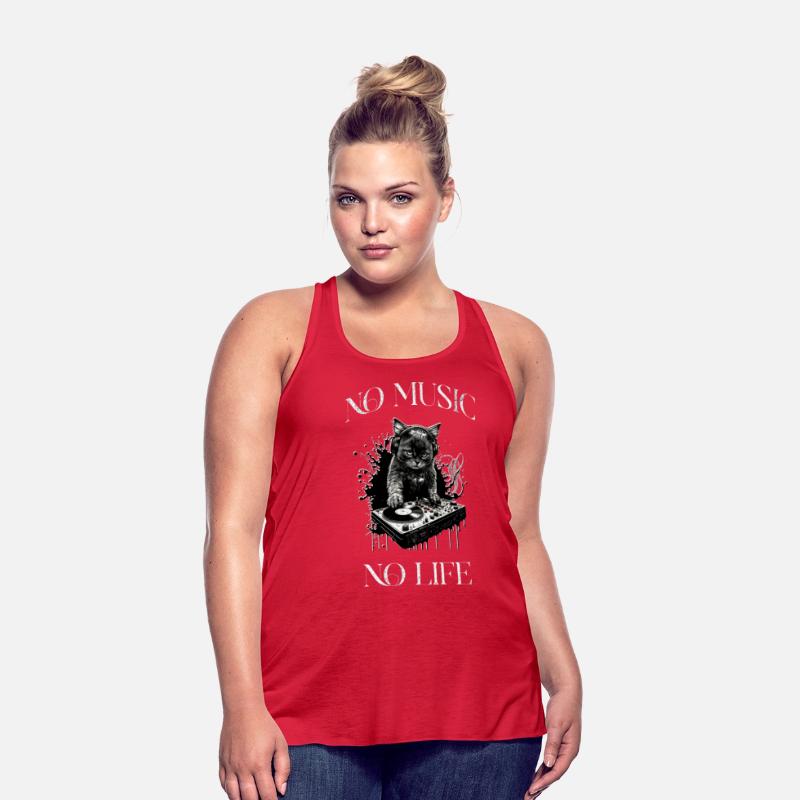 No Music NO life dj cat design