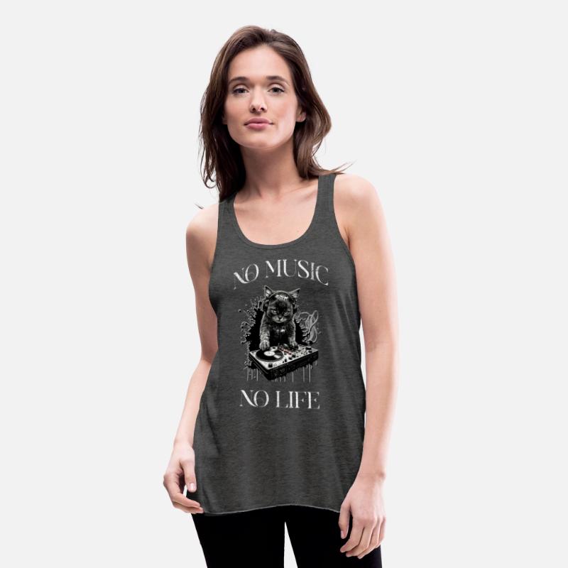 No Music NO life dj cat design