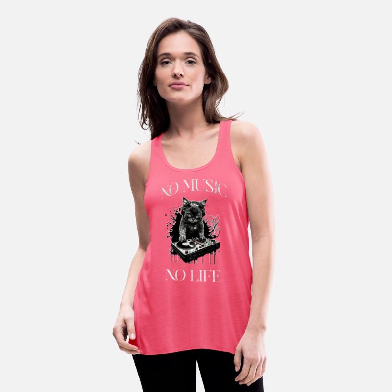 No Music NO life dj cat design