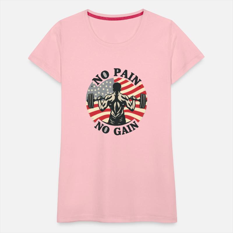 No Pain No Gain T Shirt product and accessories