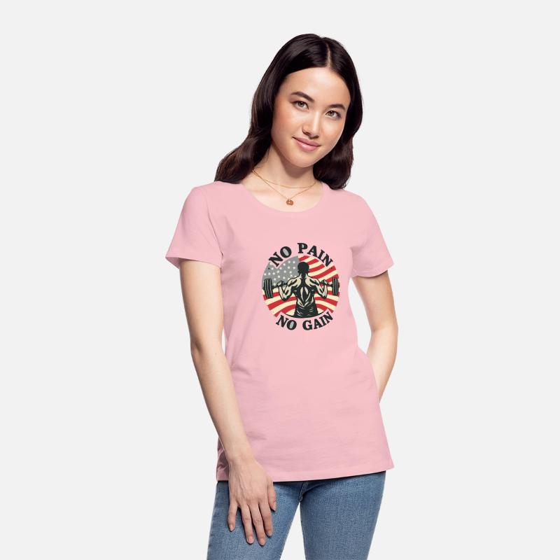 No Pain No Gain T Shirt product and accessories