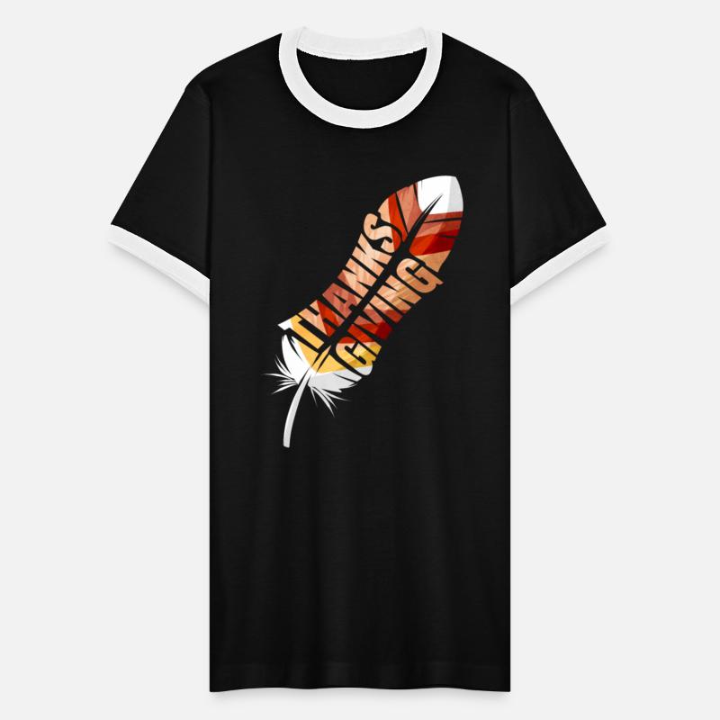 Noble Colorful Turkey Feather Thanksgiving