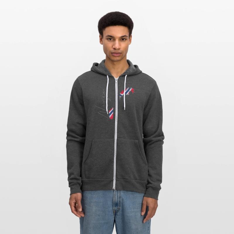 Norway Flag in Norway Map NO