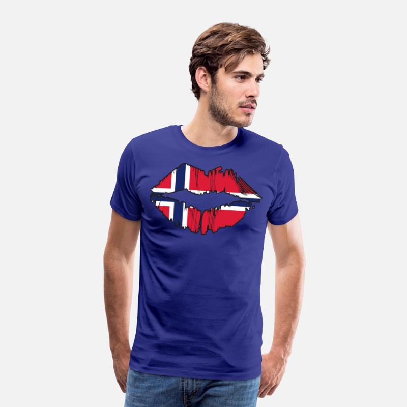Norway Flag Nordic Country Patriotic Norwegian Lip