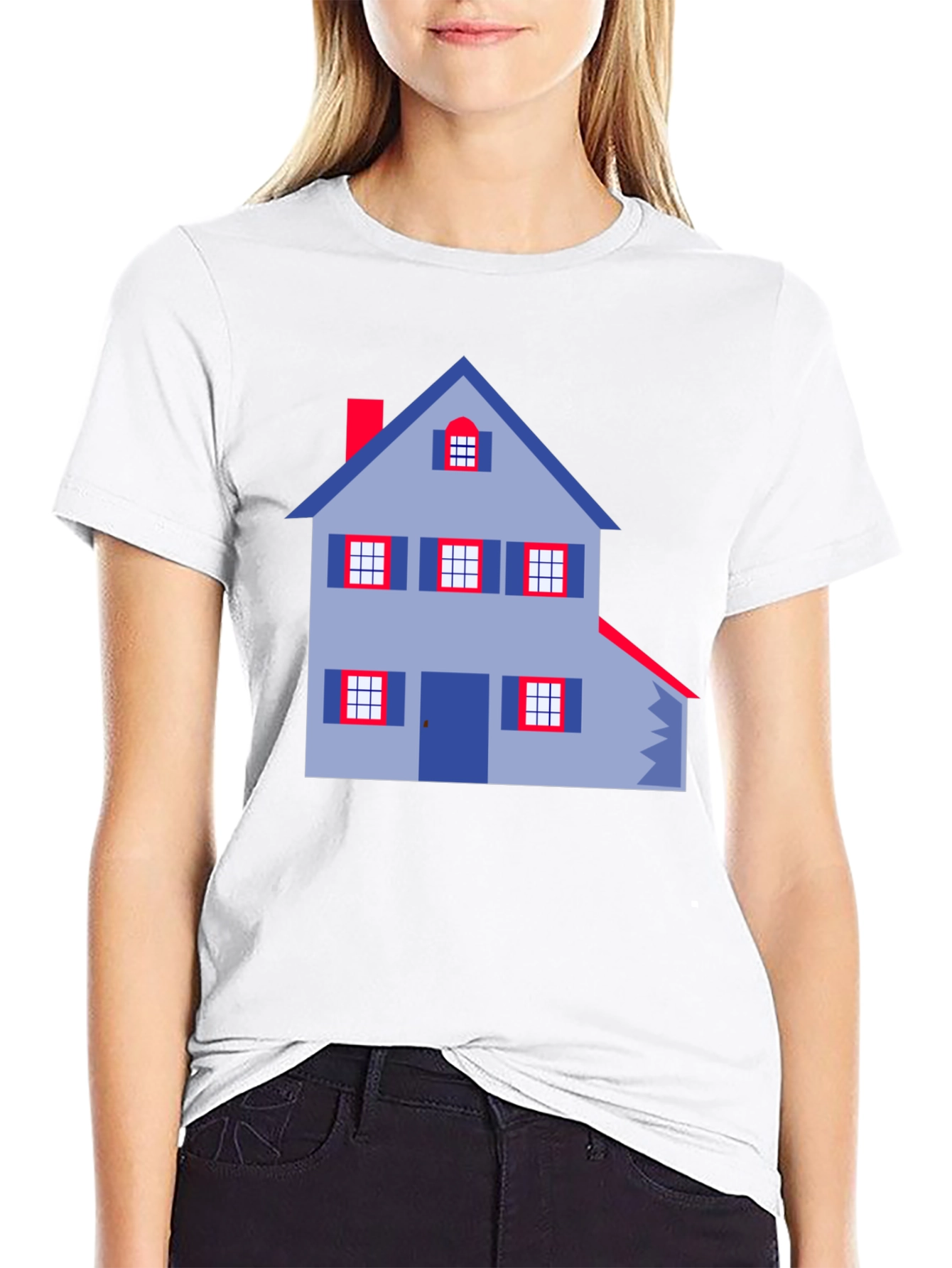 House Graphic T-Shirt - Casual Wear