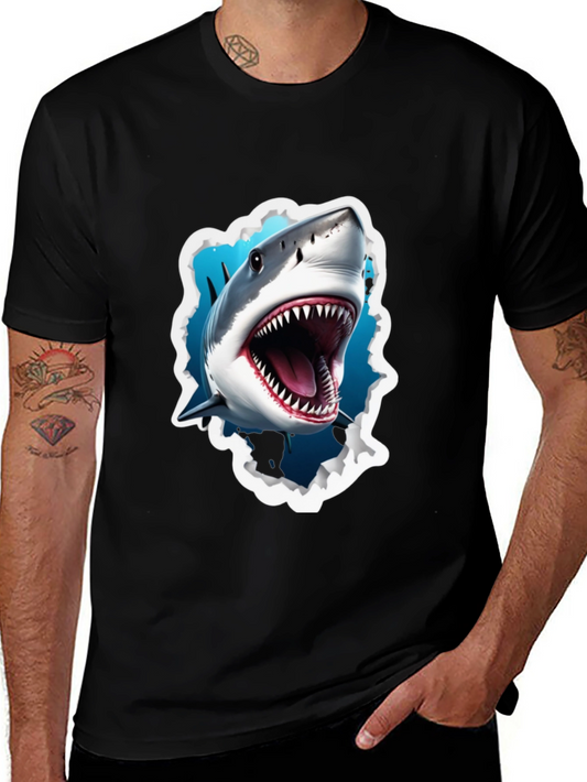 Shark Attack T-Shirt - Graphic Tee