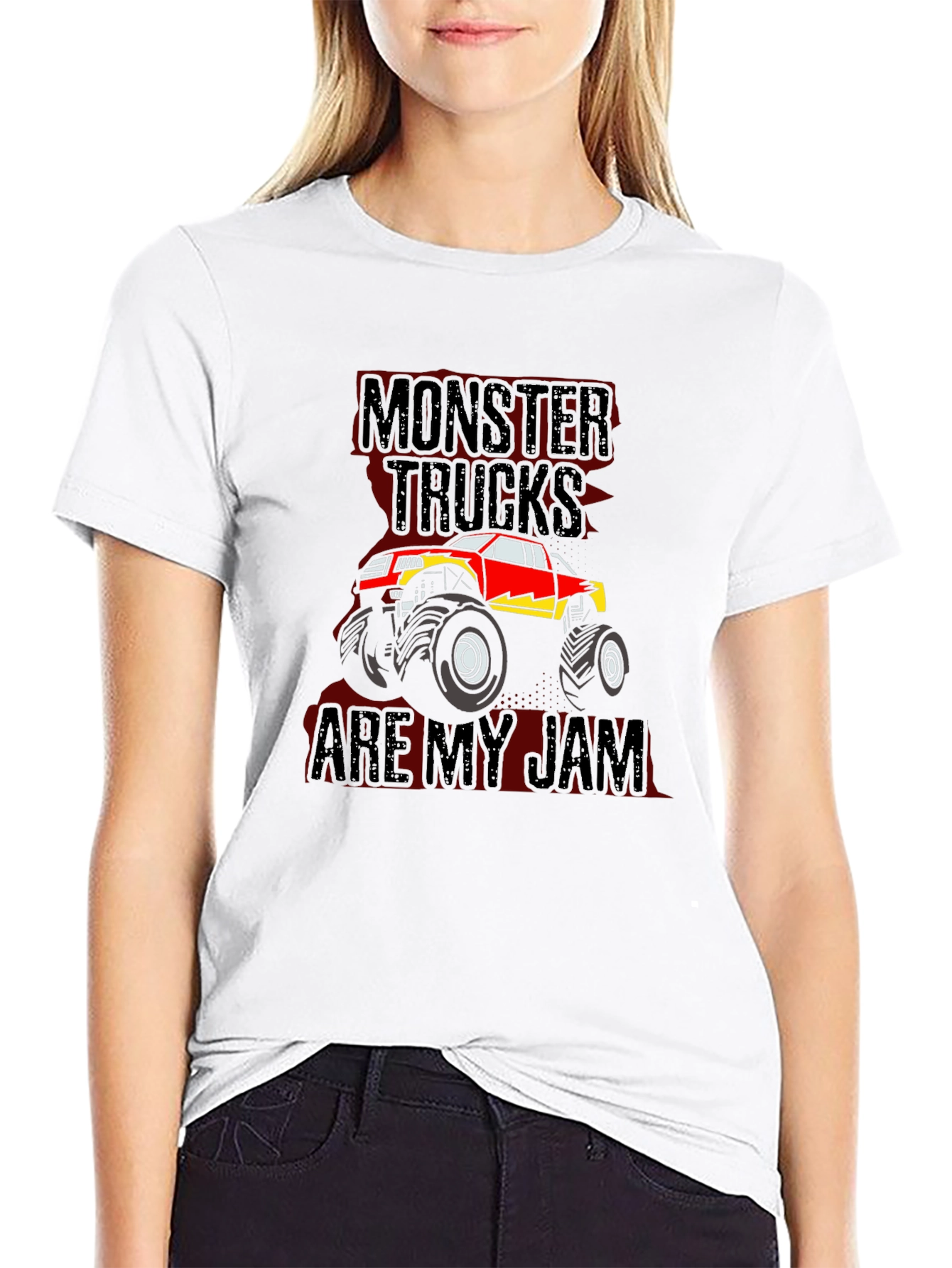 Monster Trucks Are My Jam Graphic T-Shirt