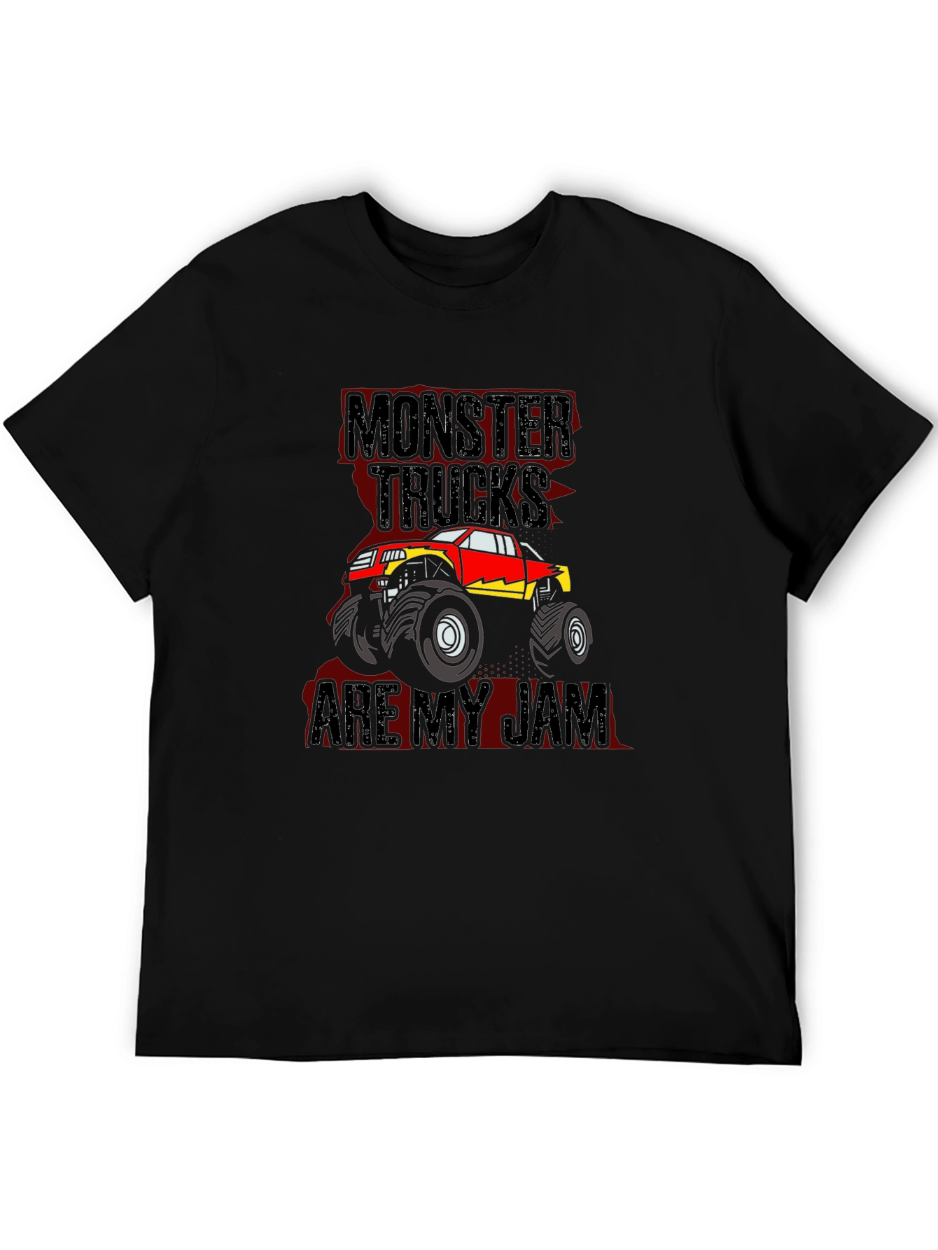 Monster Trucks Are My Jam Graphic T-Shirt