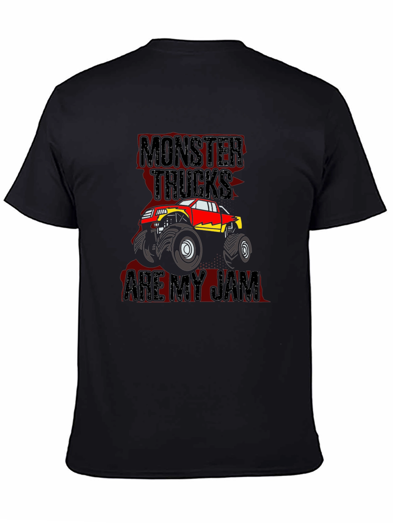 Monster Trucks Are My Jam Graphic T-Shirt