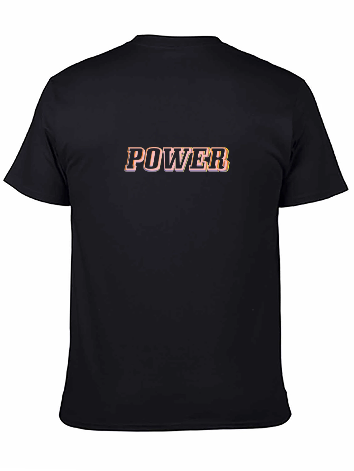 Power T-Shirt - Black - Mens Graphic Tee
