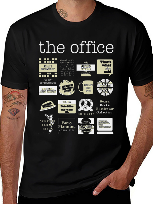 The Office T-Shirt - Collage of Iconic Moments