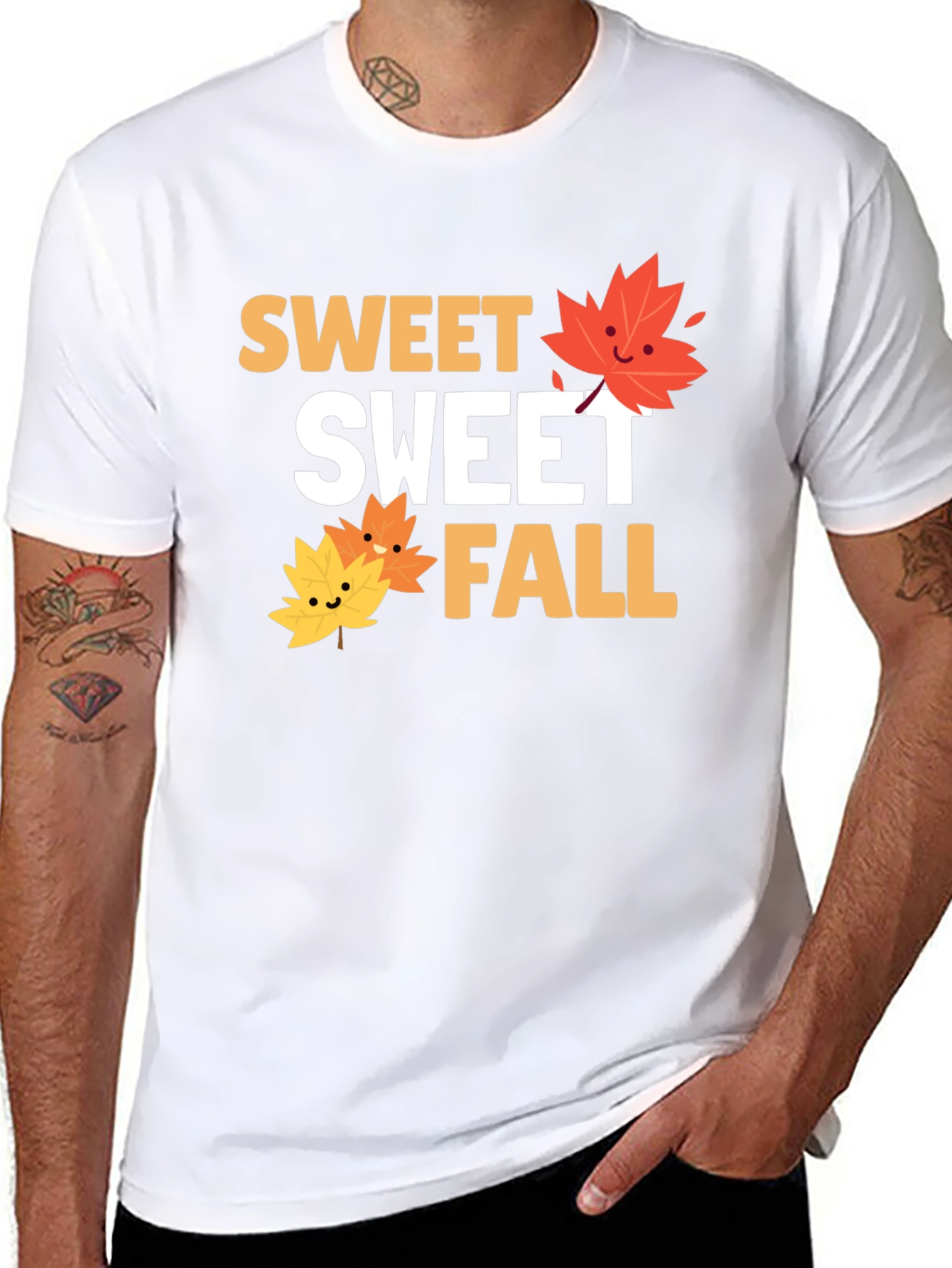 Sweet Fall Graphic Tee - Autumn Season Shirt