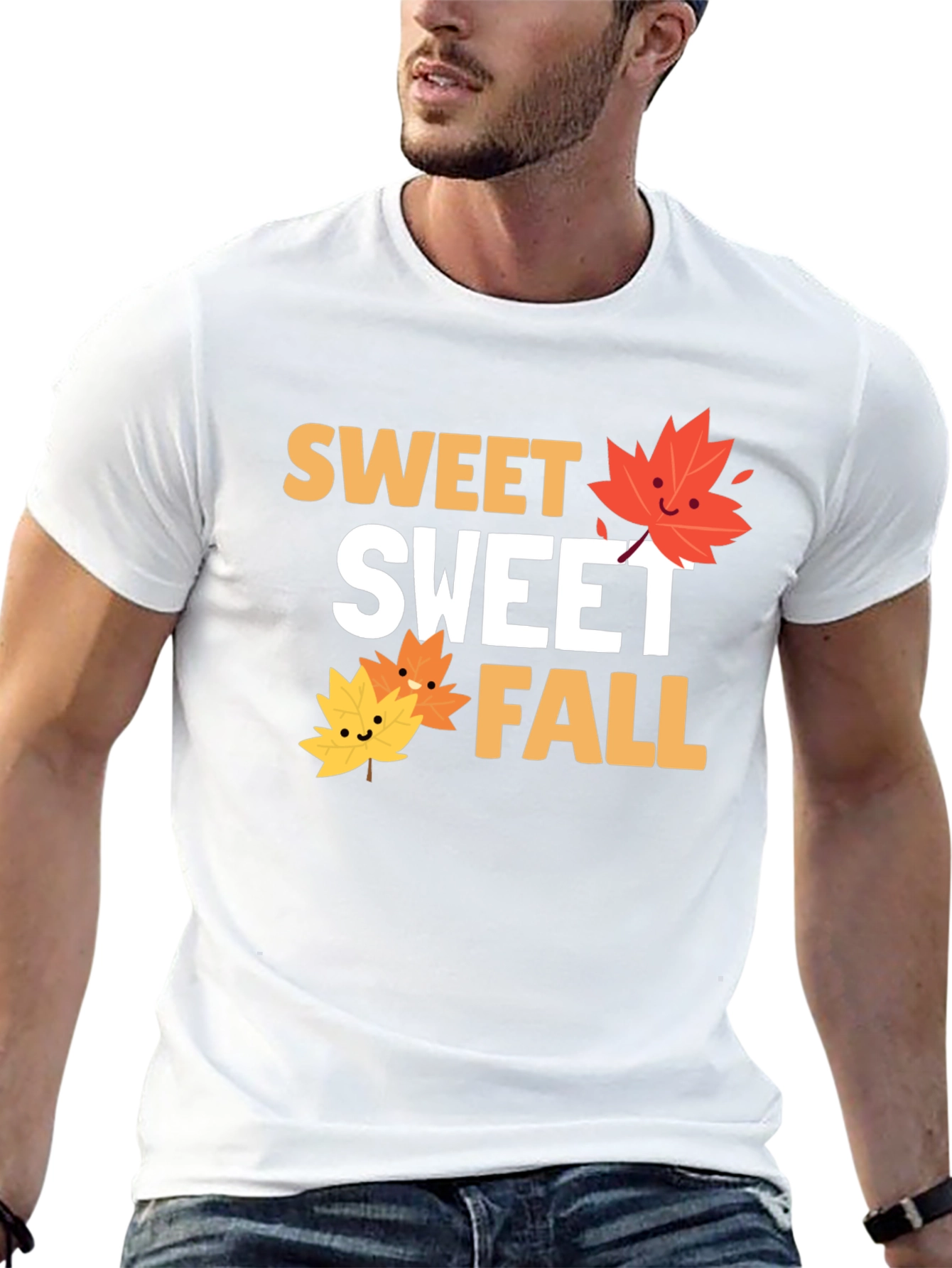 Sweet Fall Graphic Tee - Autumn Season Shirt