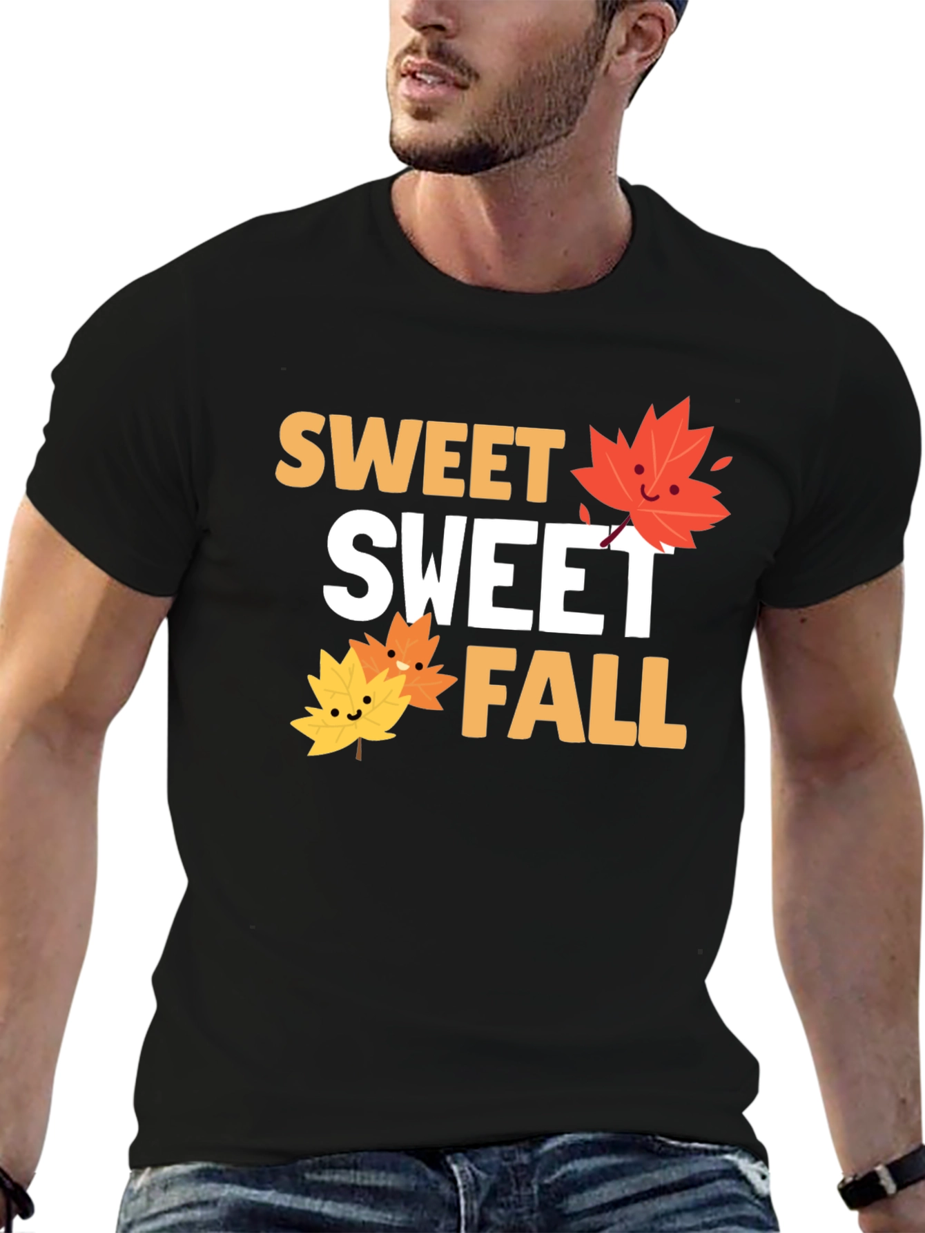 Sweet Fall Graphic Tee - Autumn Season Shirt