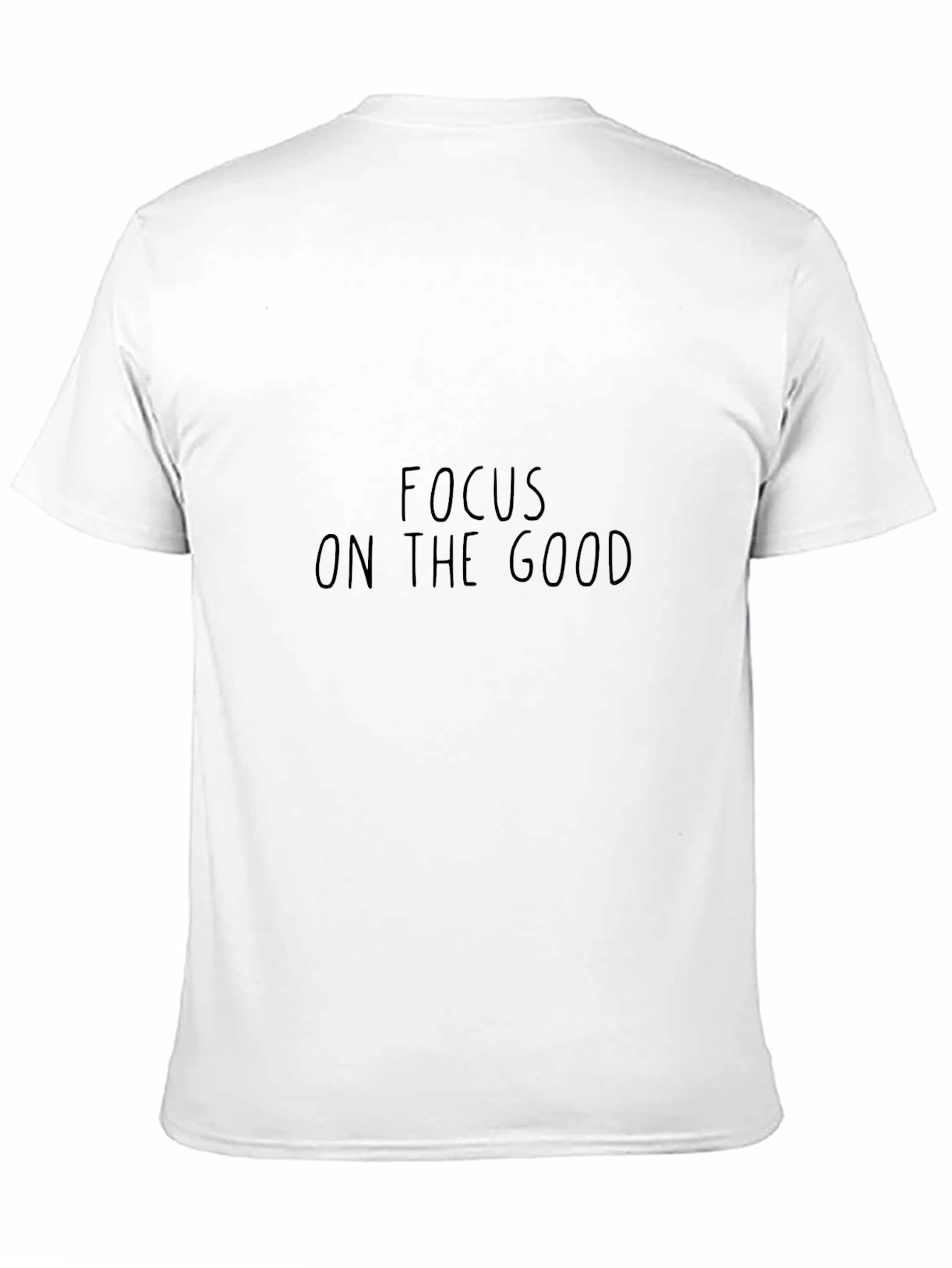 Focus on the Good Black Graphic T-Shirt