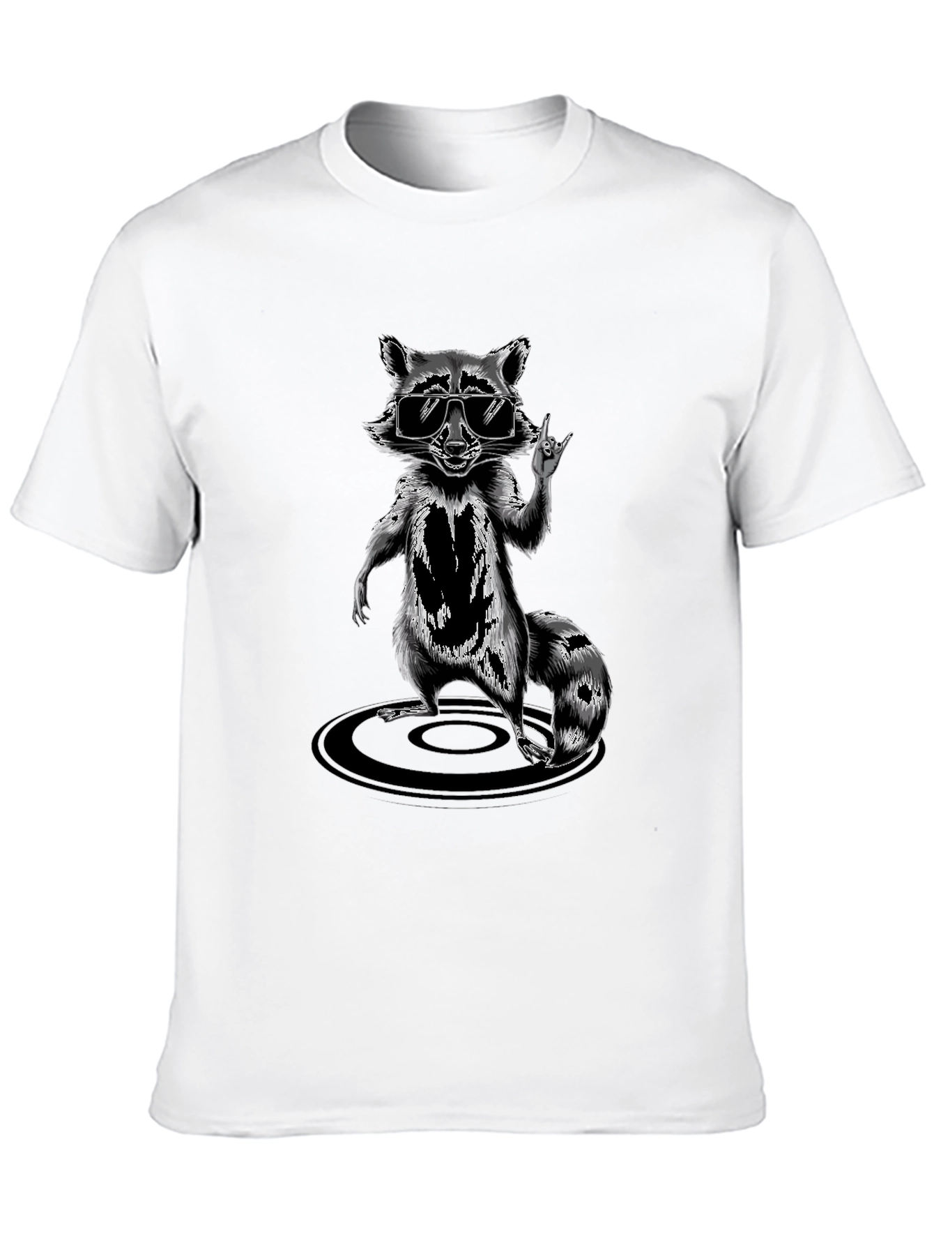 Cool Raccoon Graphic Tee