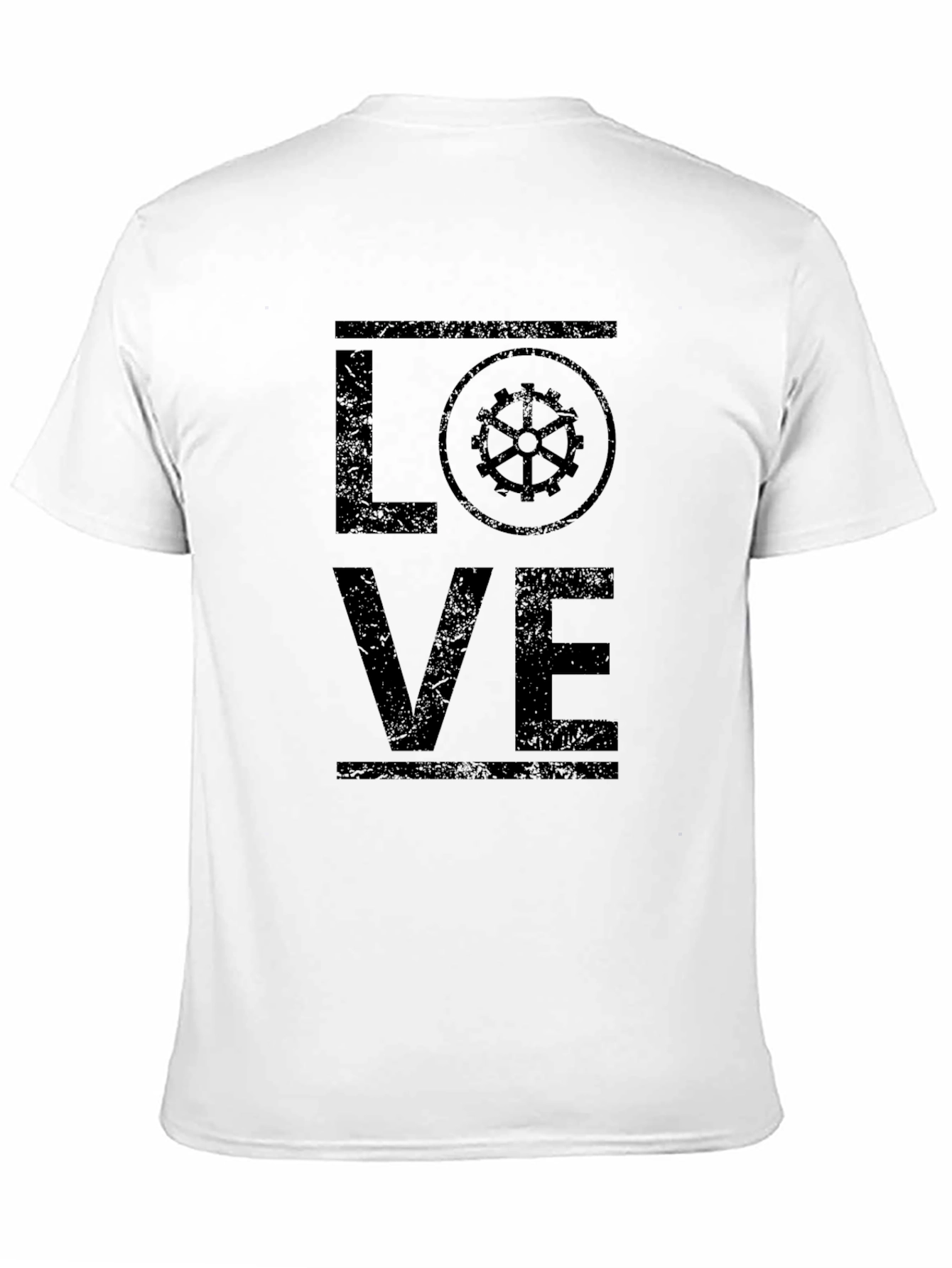 Love Gear Black T-Shirt - Steampunk Style