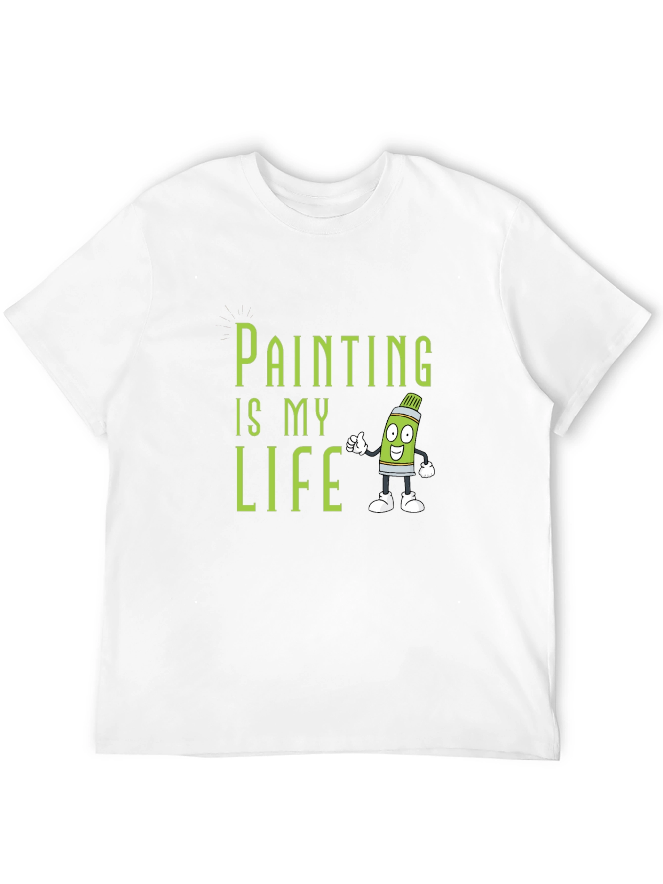 Painting is My Life T-Shirt - Artsy Graphic Tee