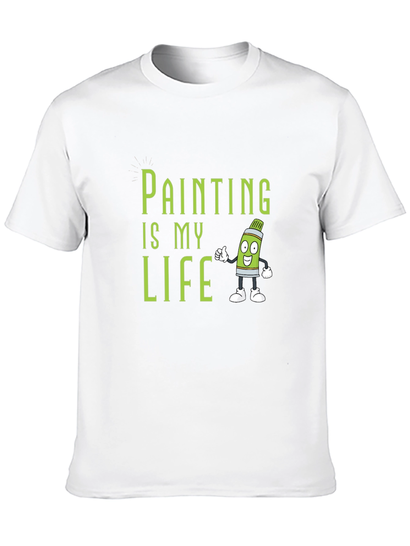 Painting is My Life T-Shirt - Artsy Graphic Tee