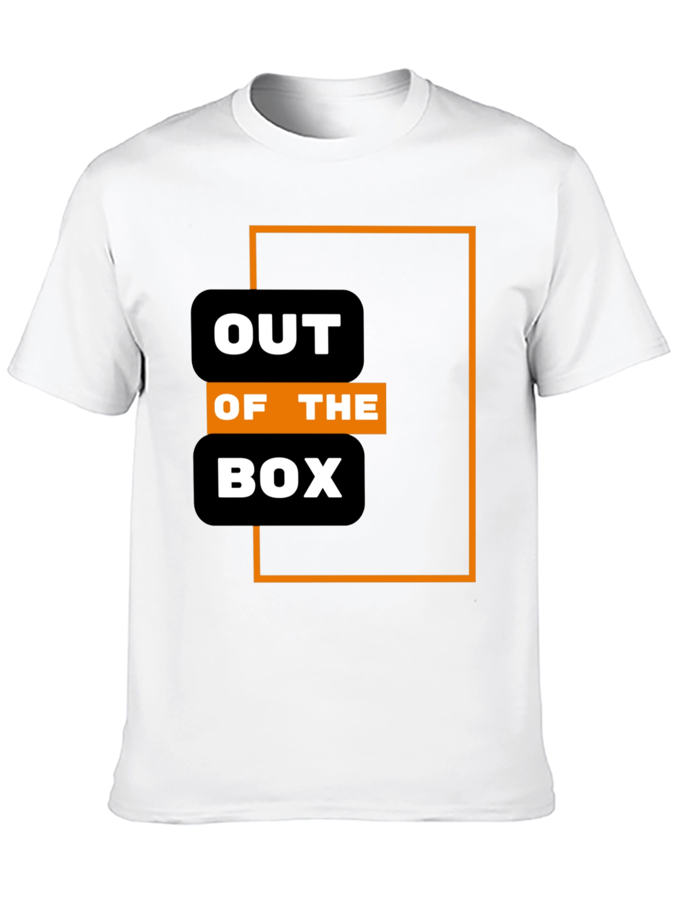 Out of the Box Graphic T-Shirt - Modern Design