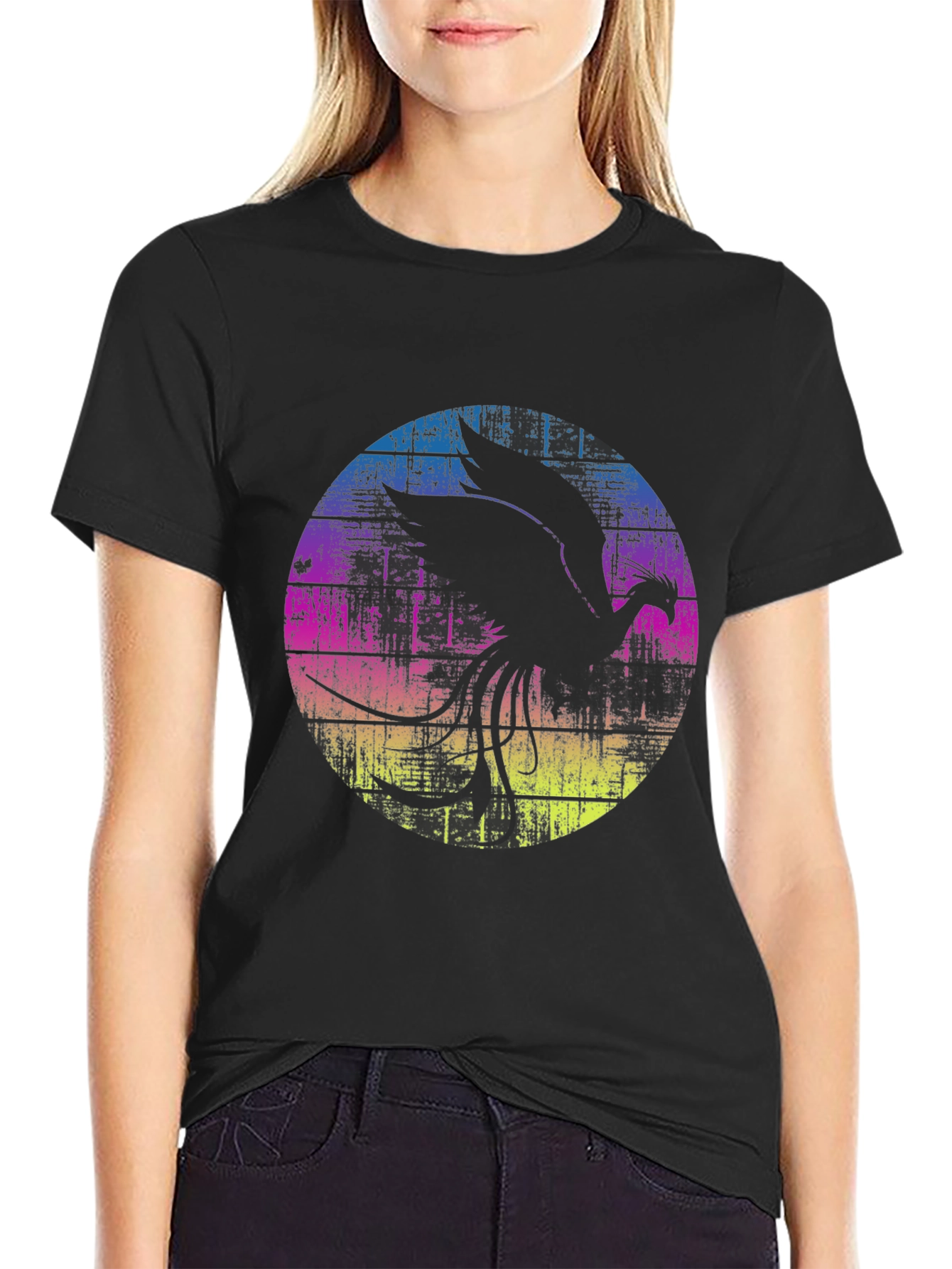 Phoenix Retro Graphic T-Shirt