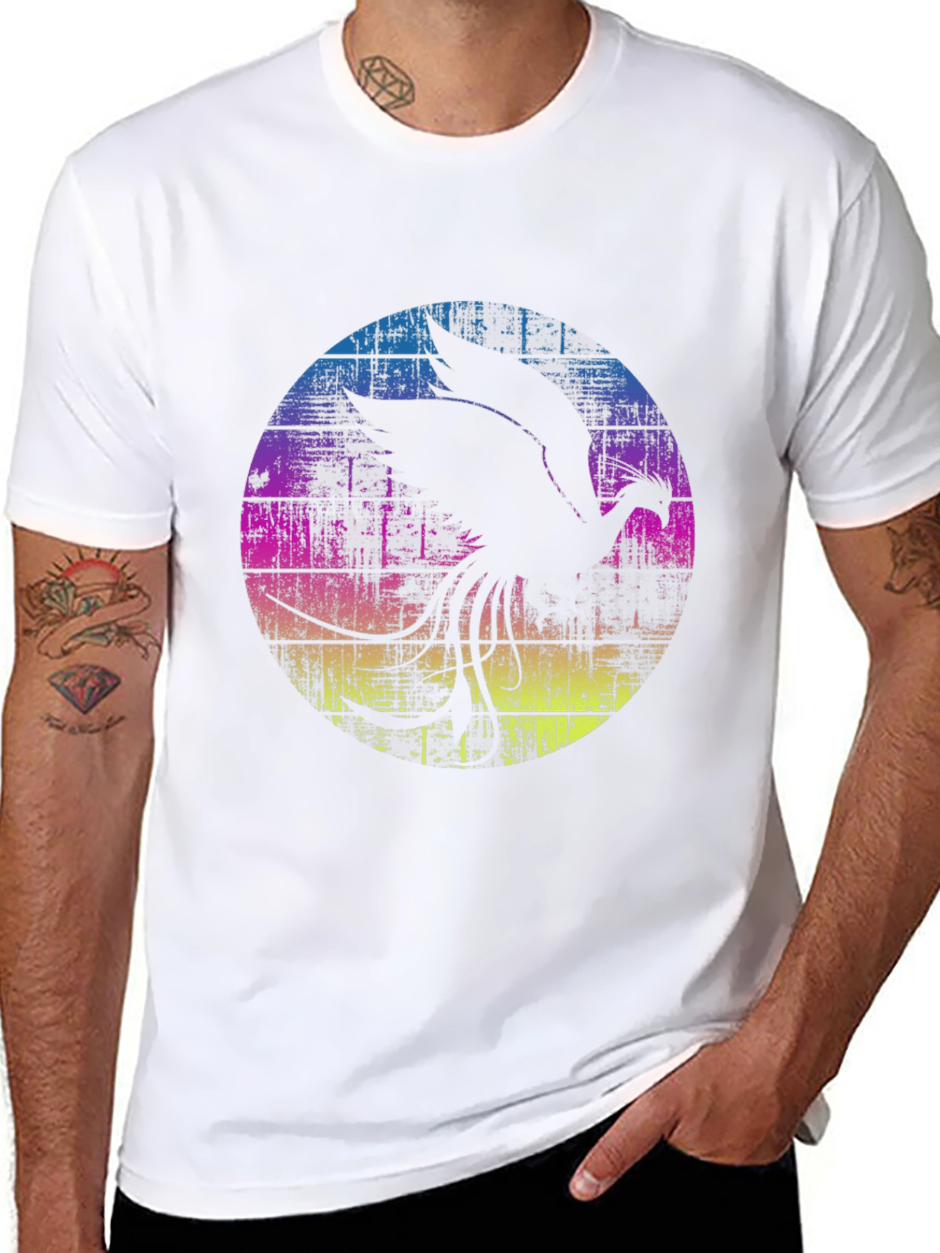 Phoenix Retro Graphic T-Shirt