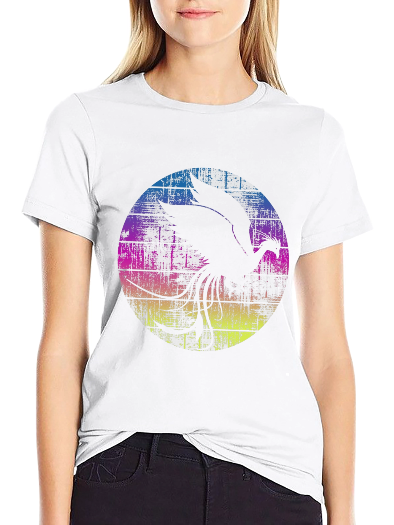 Phoenix Retro Graphic T-Shirt