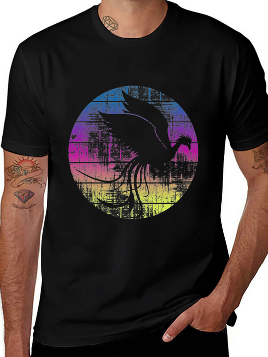 Phoenix Retro Graphic T-Shirt