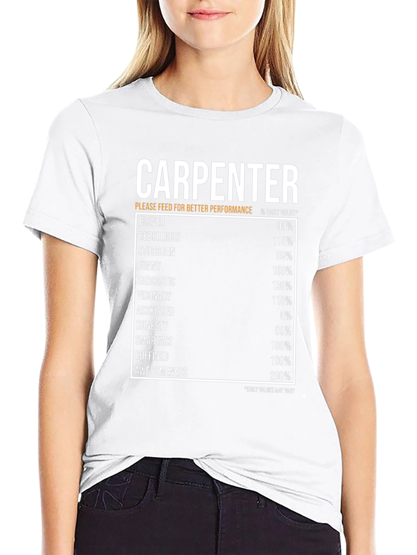 Carpenter Daily Value Black T-Shirt