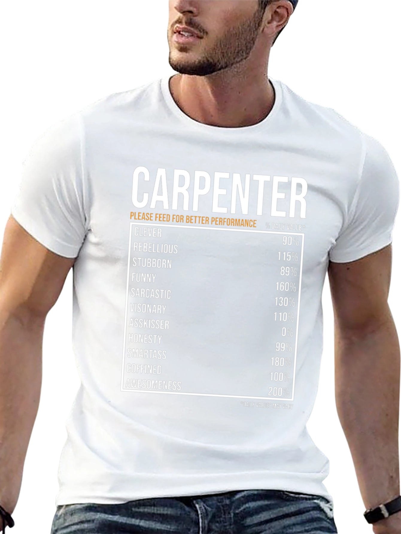 Carpenter Daily Value Black T-Shirt
